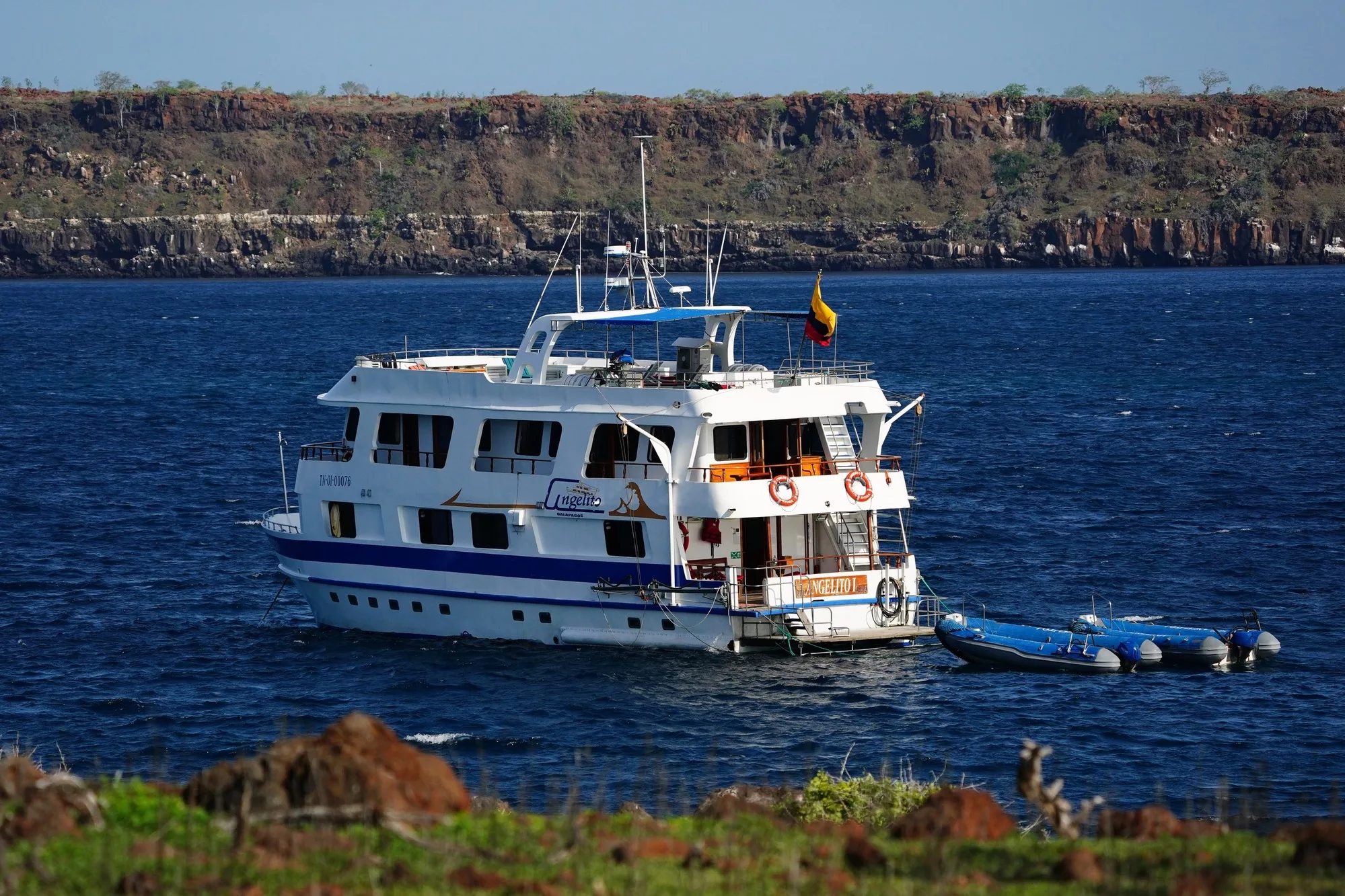 Galapagos Islands Yacht-Based Tour & Guided Photography Experience - Yacht on water