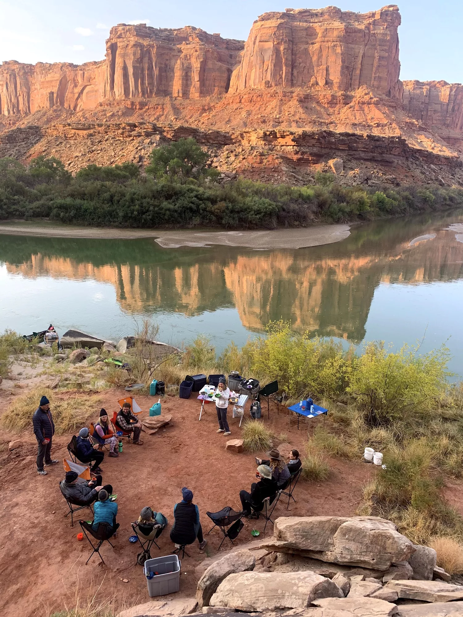 Green River canoe camping photo tour