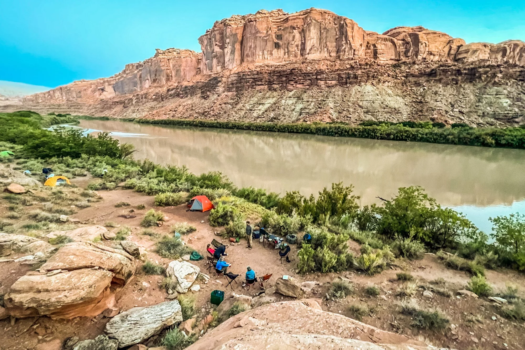 Green River canoe camping photo tour