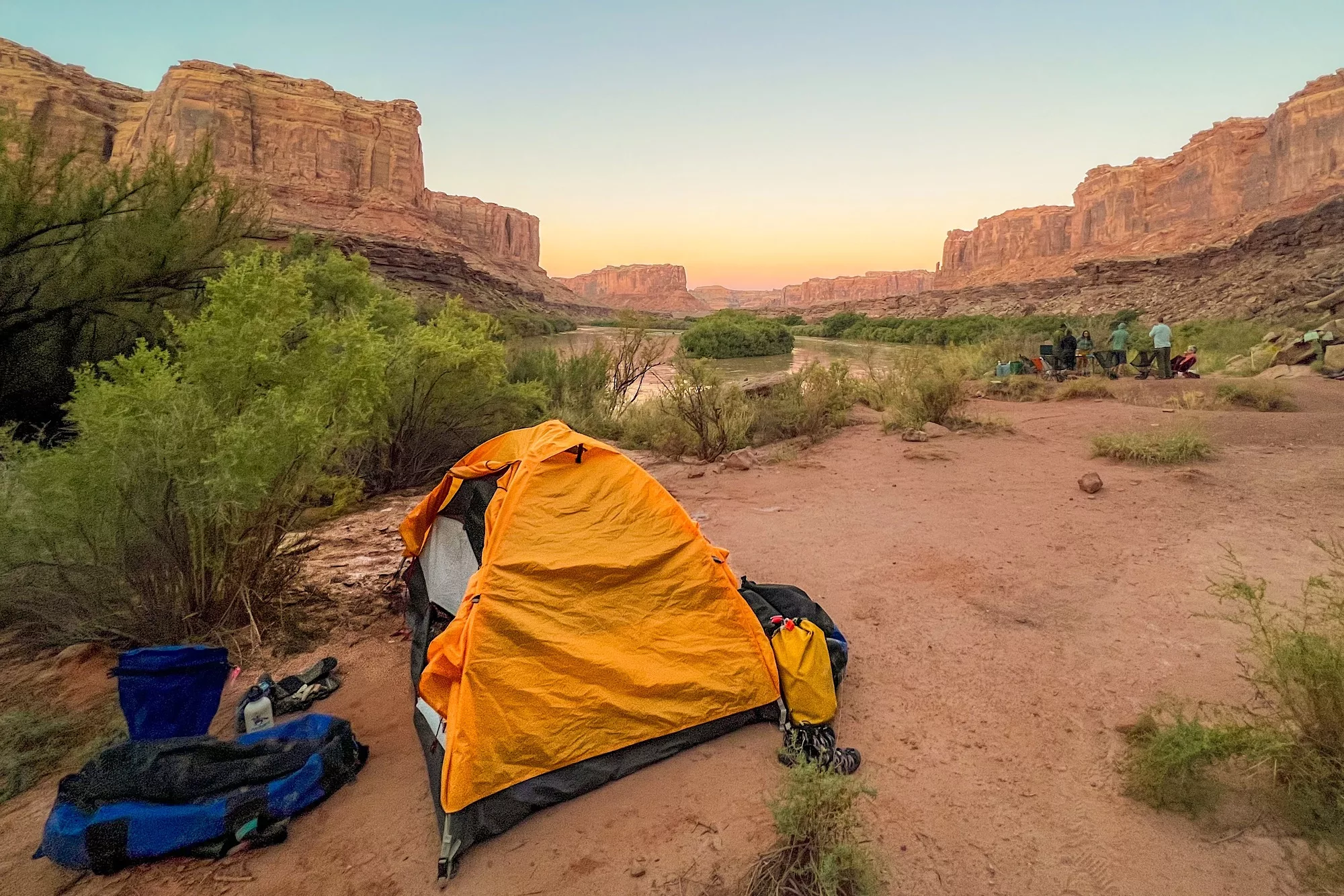 Green River canoe camping photo tour