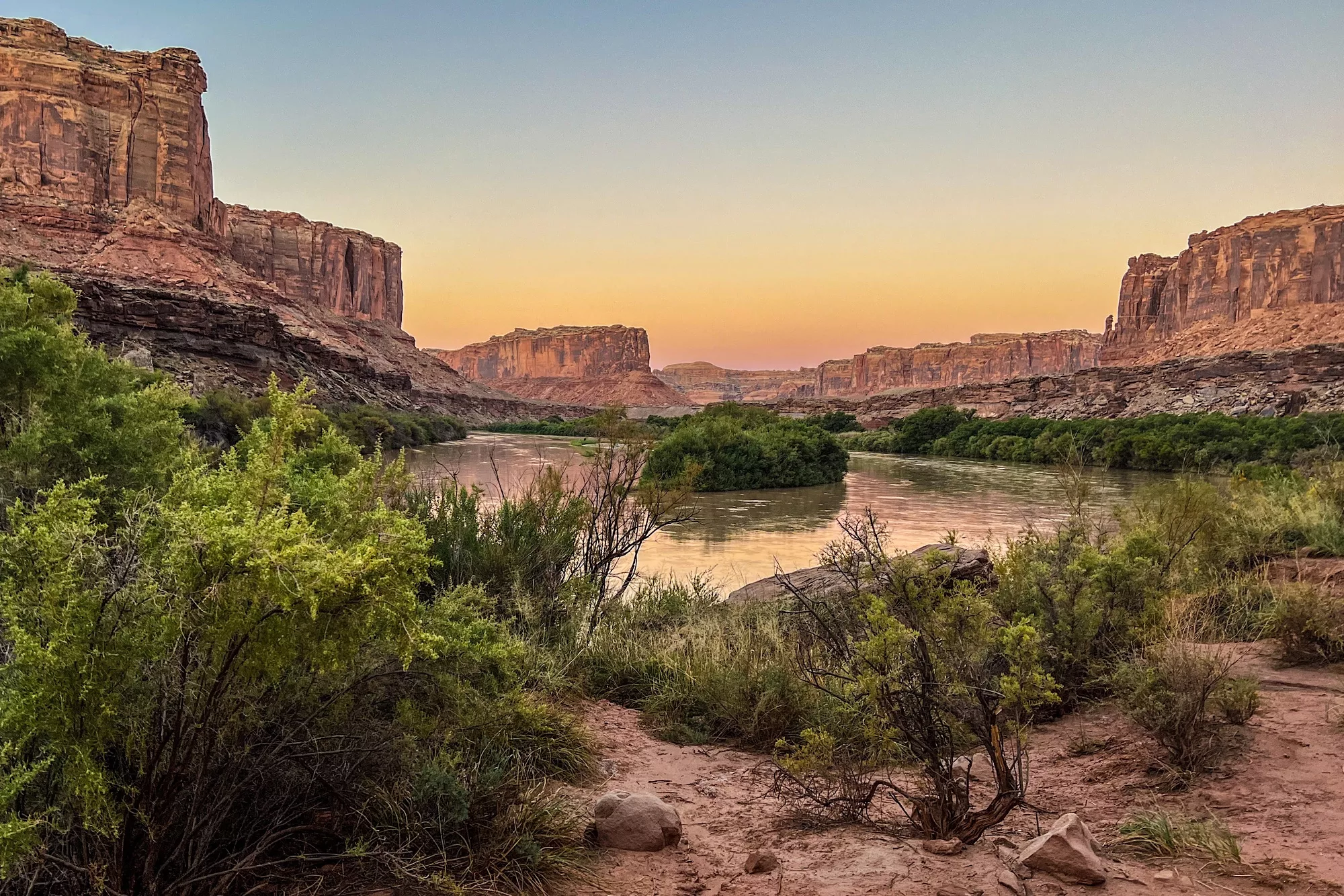 Green River canoe camping photo tour