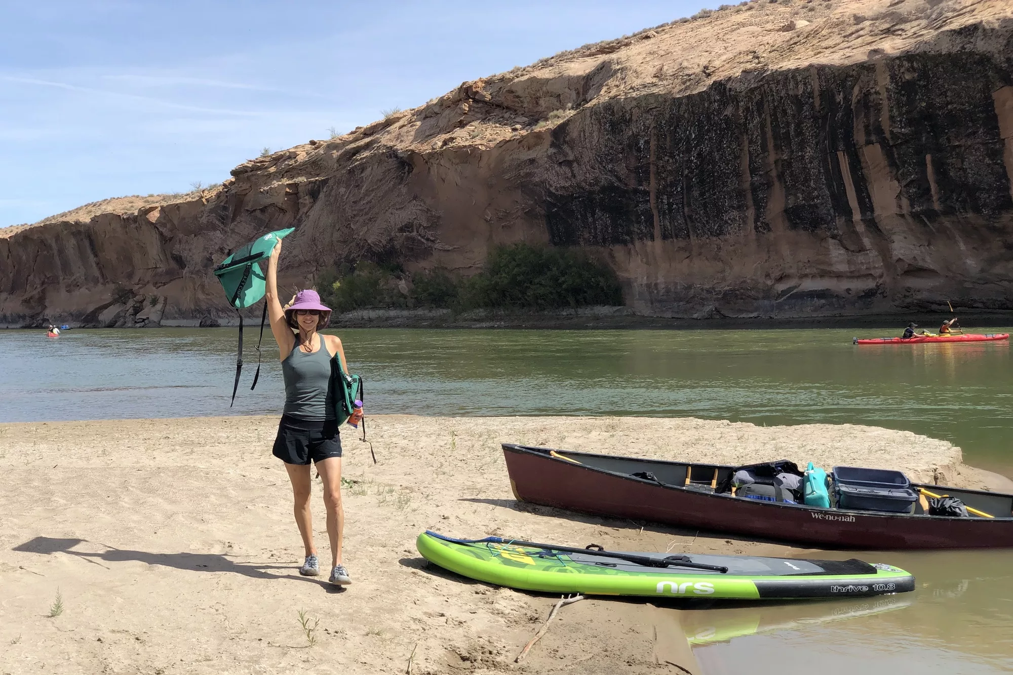 Green River canoe camping photo tour