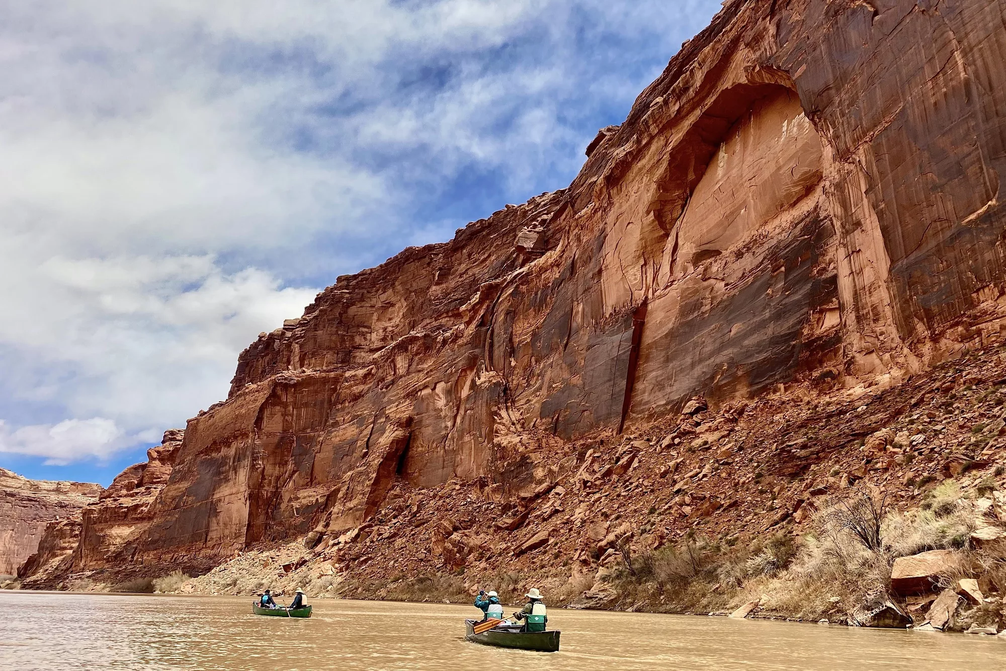 Green River canoe camping photo tour