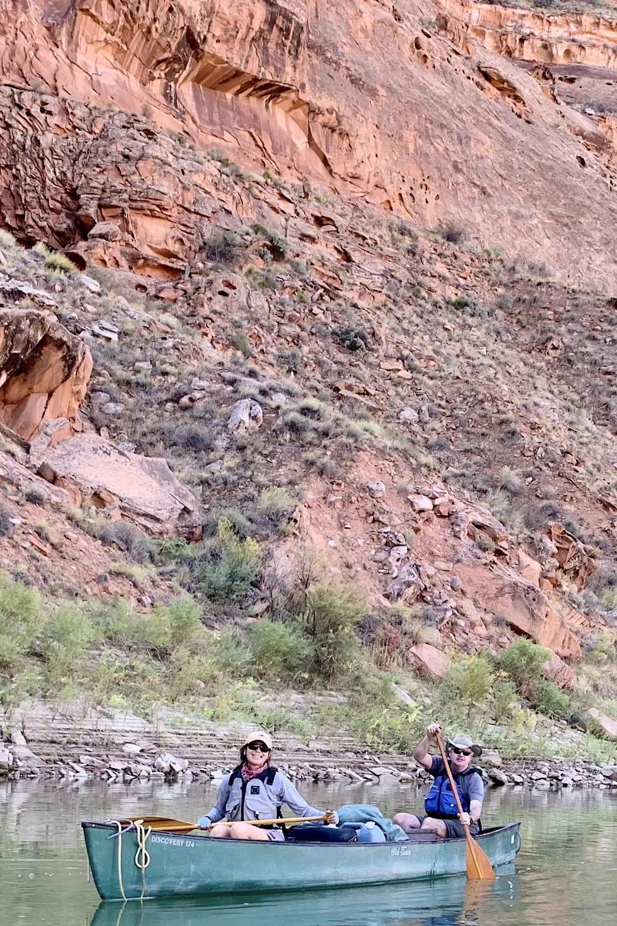 Green River canoe camping photo tour