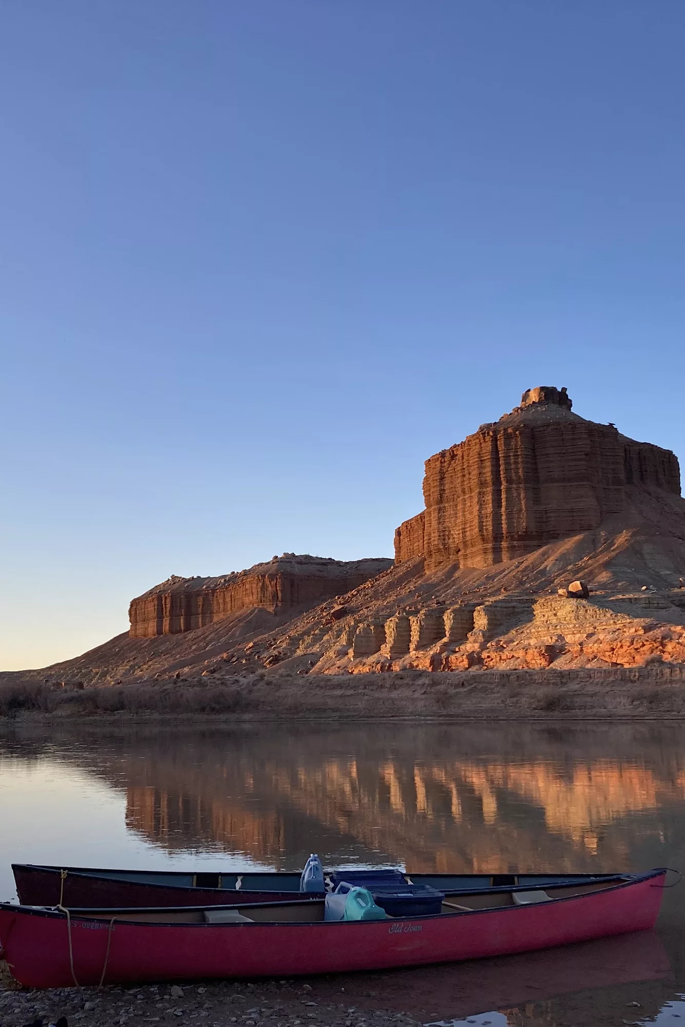 Green River canoe camping photo tour